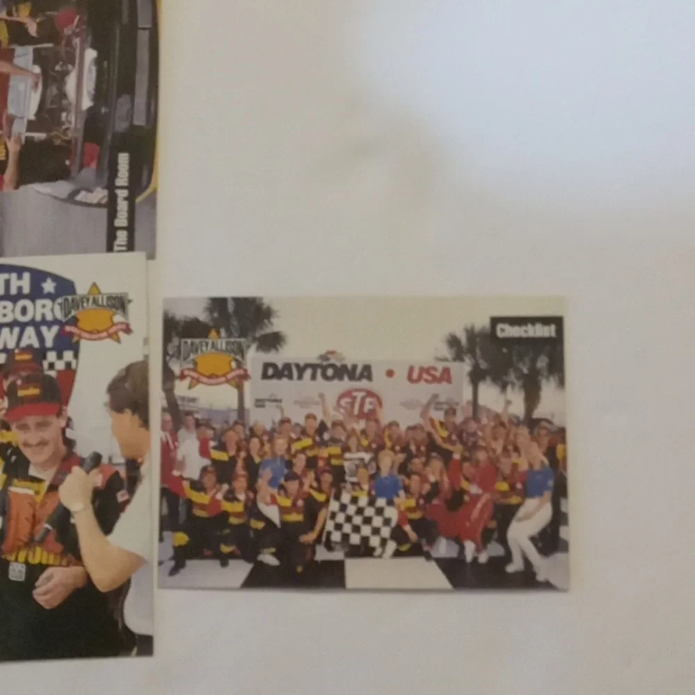 Davey Allison Nascar Driver Collectible Trading Cards Set 21